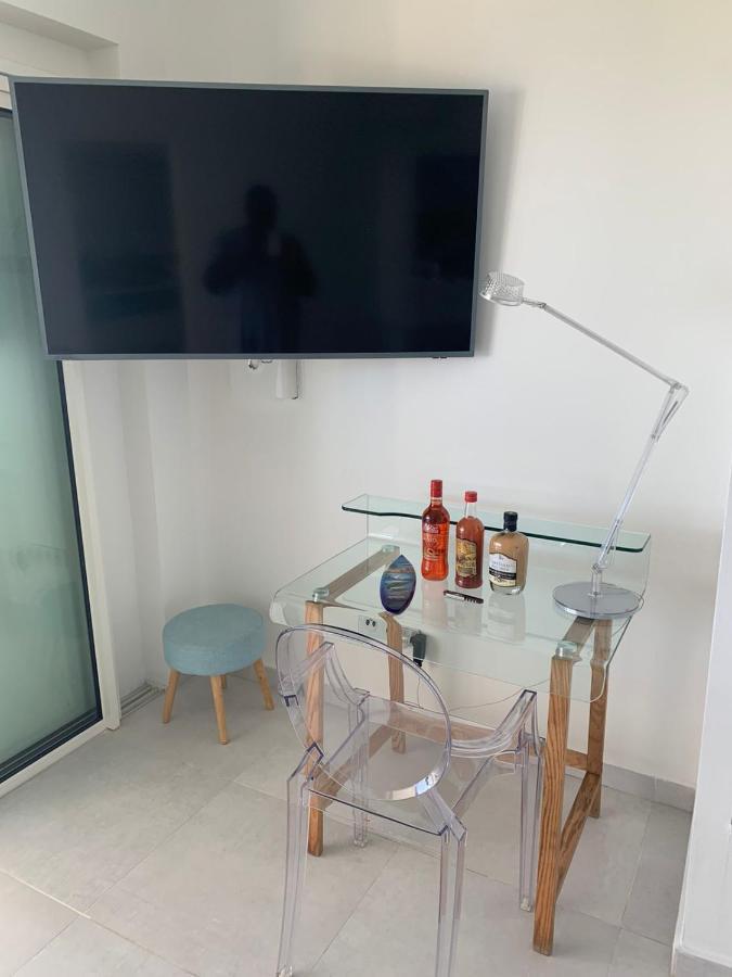 Studio Cozy Melissa Elegance - Guadeloupe , Le Gosier , Dampierre - Avec Pleine Vue Mer - Ocean A 180 Degres Kültér fotó