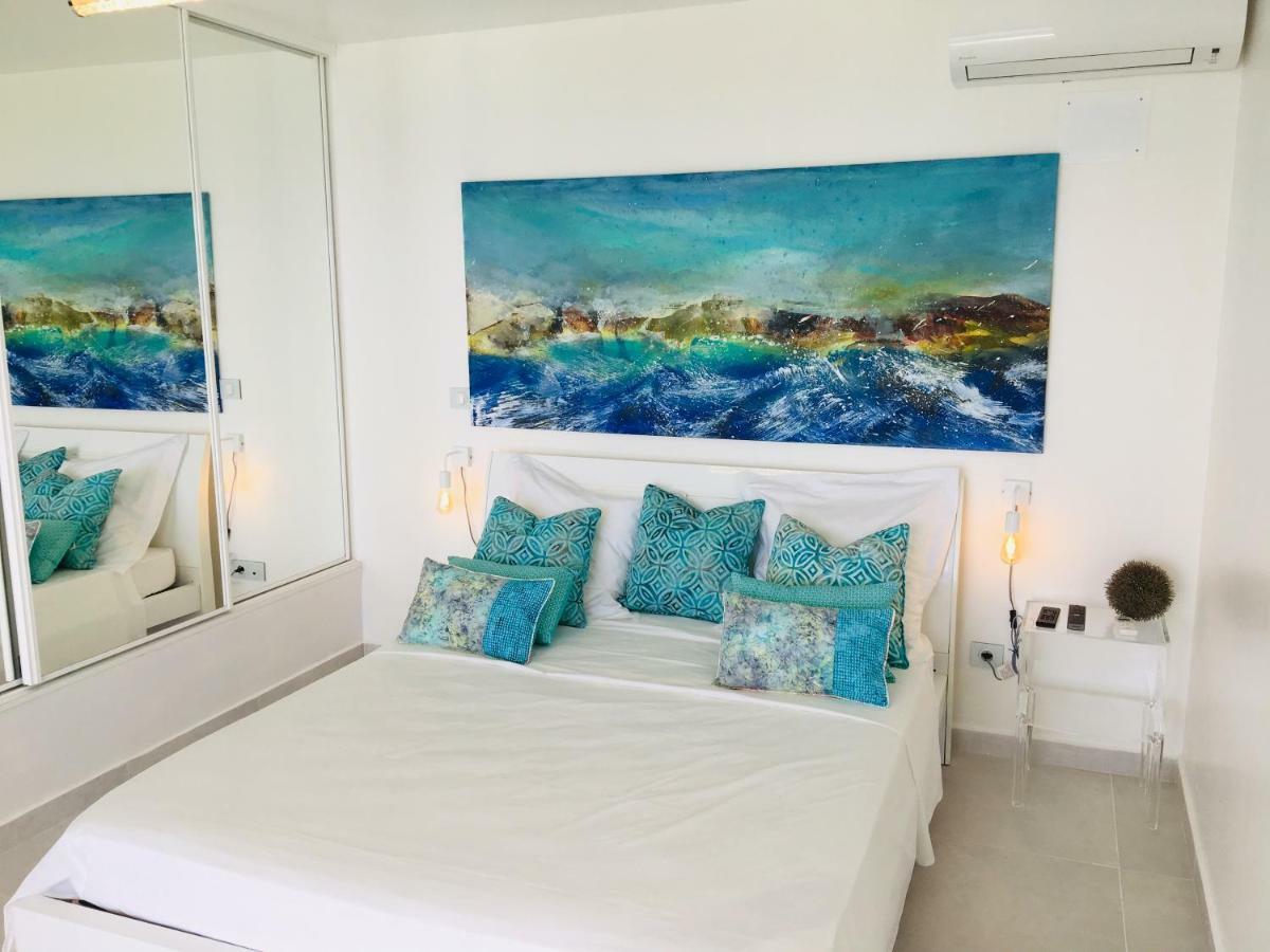 Studio Cozy Melissa Elegance - Guadeloupe , Le Gosier , Dampierre - Avec Pleine Vue Mer - Ocean A 180 Degres Kültér fotó