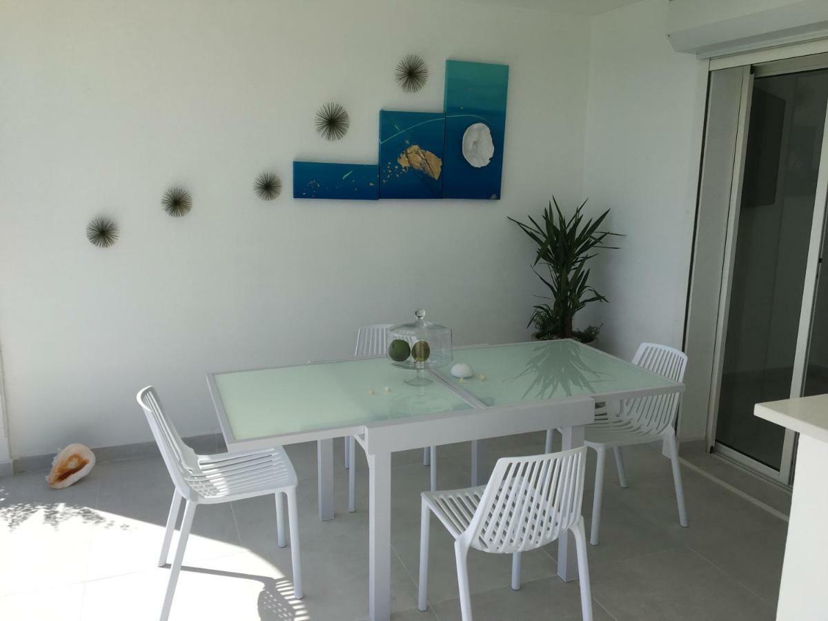 Studio Cozy Melissa Elegance - Guadeloupe , Le Gosier , Dampierre - Avec Pleine Vue Mer - Ocean A 180 Degres Kültér fotó