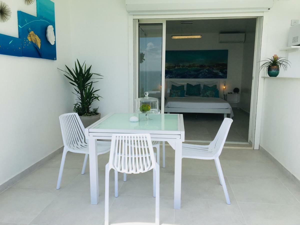 Studio Cozy Melissa Elegance - Guadeloupe , Le Gosier , Dampierre - Avec Pleine Vue Mer - Ocean A 180 Degres Kültér fotó