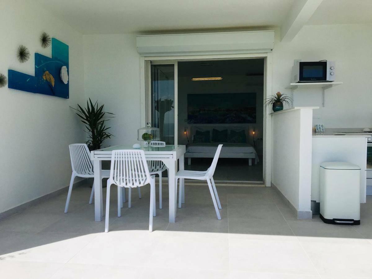 Studio Cozy Melissa Elegance - Guadeloupe , Le Gosier , Dampierre - Avec Pleine Vue Mer - Ocean A 180 Degres Kültér fotó